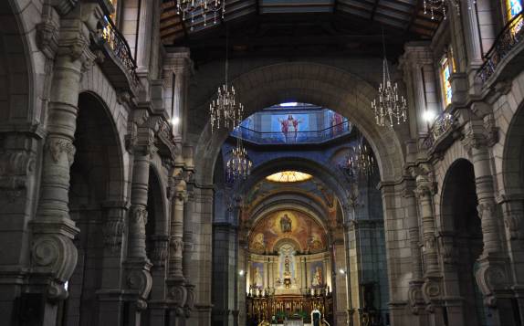 O belo interior da Catedral de Mérida, na Venezuela